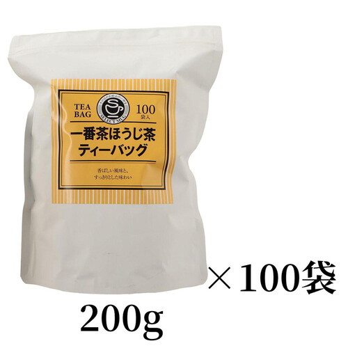 日本茶販売 一番茶ほうじ茶ティーバッグ 100袋入