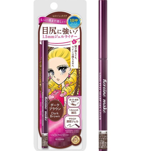 ヒロインメイク ロングステイ シャープジェルライナーN 02ダークブラウン