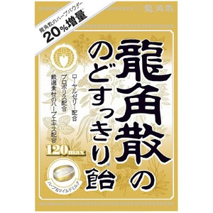 龍角散 龍角散ののどすっきり飴120max 袋 88g Green Beans | グリーン