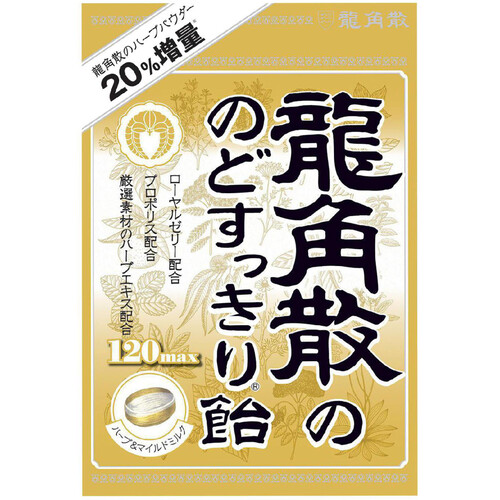 龍角散 のどすっきり飴 120max 袋 88g Green Beans | グリーンビーンズ