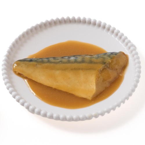 【冷蔵】 魚一番 レンジで作るさばの味噌煮 1切 (80g)