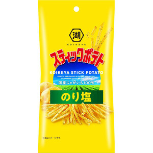 湖池屋 スリムバッグ スティックポテト のり塩 34g