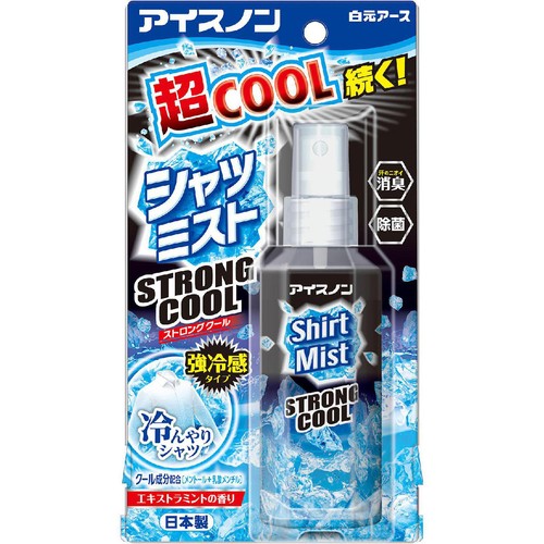 白元アース アイスノン シャツミスト STRONG COOL 100mL