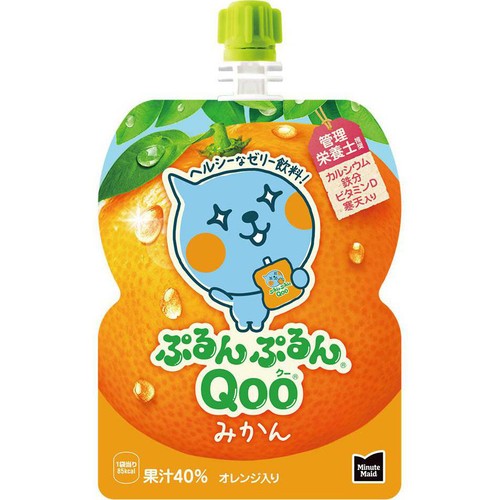 コカ・コーラ ぷるんぷるんQooみかん 125g Green Beans | グリーン