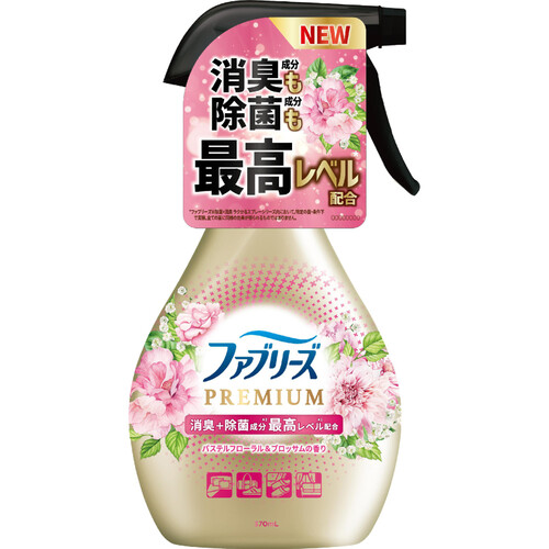 P&G ファブリーズ 消臭スプレー 布用PREMIUM パステルフローラル&ブロッサム 本体 370mL