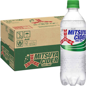 アサヒ飲料 三ツ矢サイダー 1ケース 500ml x 24本 Green Beans