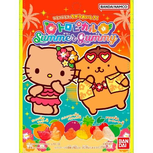 バンダイ サンリオキャラクターズ トロピカル SUMMER GUMMY 38g