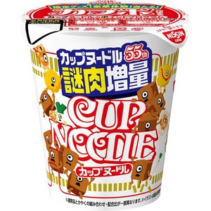 日清食品 カップヌードル 感謝の謎肉増量 80g Green Beans | グリーン