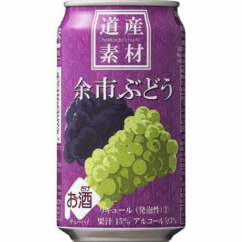 北海道クラフトチューハイ 余市ぶどう 350ml