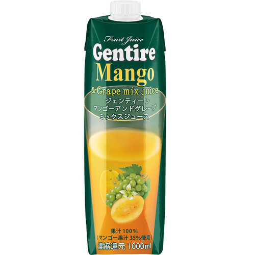 ニップン Gentire ミックスジュース マンゴー 1000ml