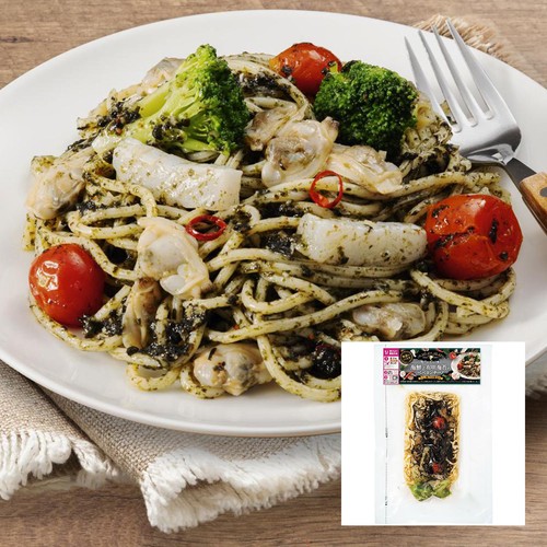 柳川冷凍食品 海鮮と有明海苔のペペロンチーノ【冷凍】 280g