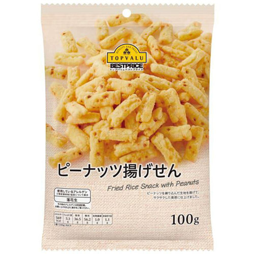 ピーナッツ揚げせん 100g トップバリュベストプライス