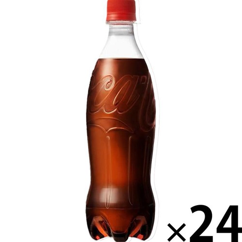 コカ・コーラ ラベルレス  1ケース 500ml x 24本