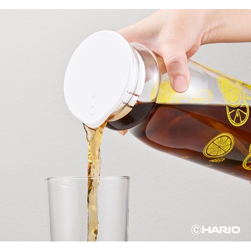 HARIO 耐熱フリーポット1200ml ピッチャー 冷水筒 レトロレモン