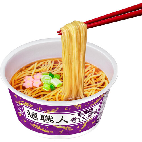 麺職人 日清食品 日清麺職人 濃いだし 煮干し醤油 86g Green Beans