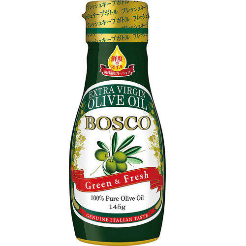日清オイリオ ボスコ エキストラバージンオリーブオイル 145g Green