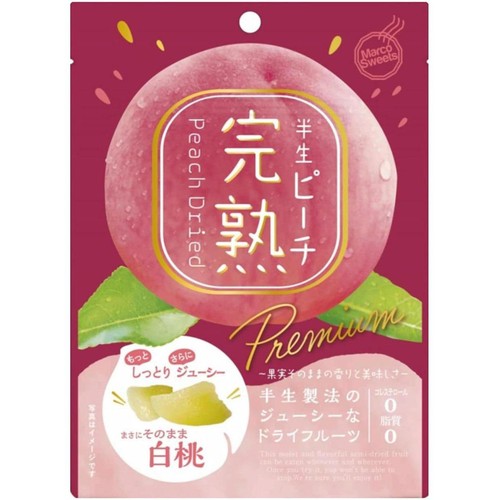 ドウシシャ 完熟 半生ピーチ 60g