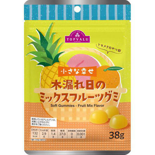 トキメクおやつ部 小さな幸せ 木漏れ日のミックスフルーツ グミ