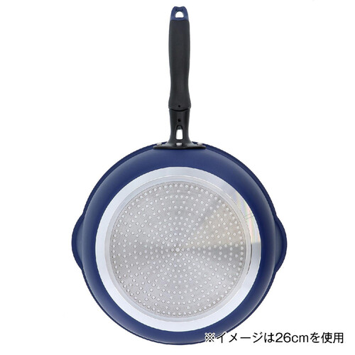 ベストコ フライパン 鍋 5点セット ネイビー ディアベーネ ダイヤモンドコート ワンハンドル IH対応 取っ手のとれる ND-8192 ヨドバシ.com - ベストコ フライパン 鍋 8点セット ネイビー