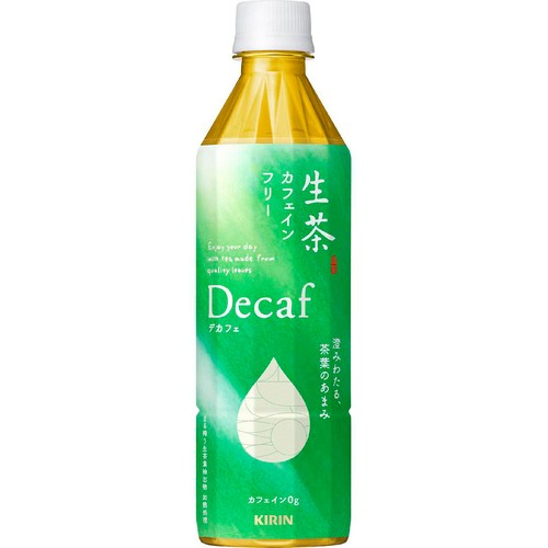 キリン 生茶 カフェインフリー 1ケース 500ml x 24本