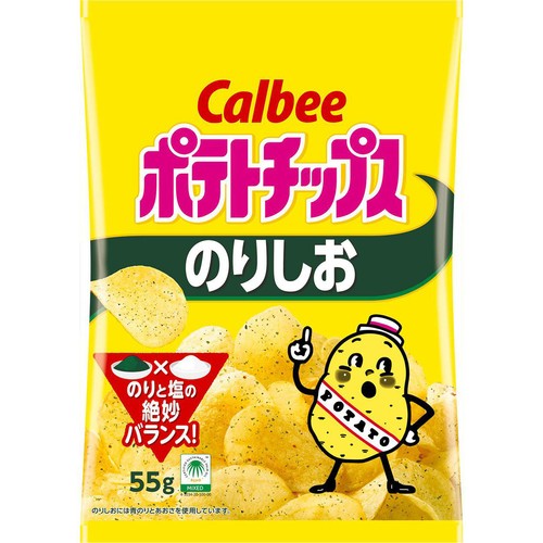 カルビー ポテトチップス のりしお 55g