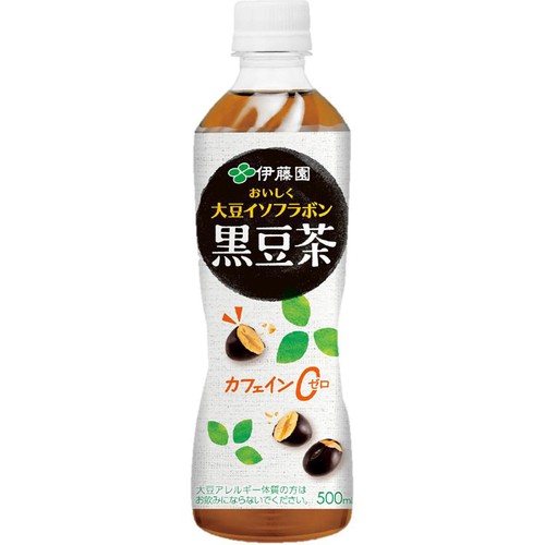 伊藤園 おいしく大豆イソフラボン黒豆茶 500ml Green Beans | グリーン
