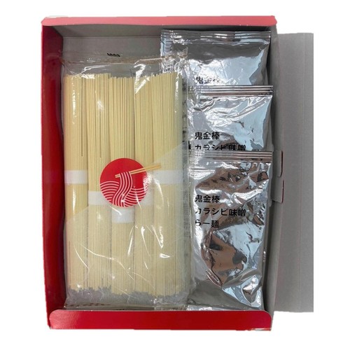日本ピュアフード 鬼金棒 カラシビ味噌らー麺セット 5食入