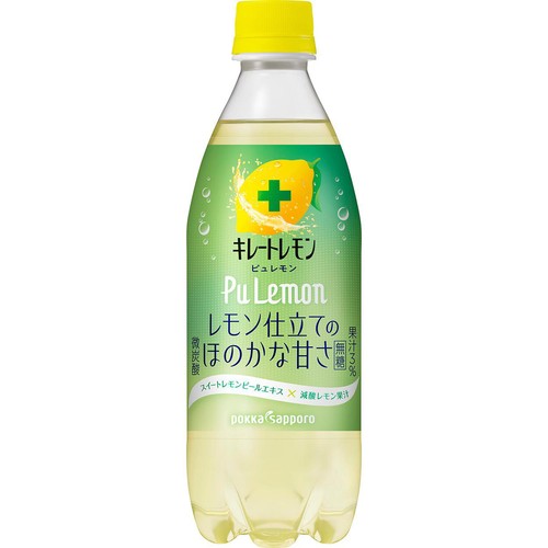 ポッカサッポロ キレートレモン PuLemon 490ml Green Beans | グリーン