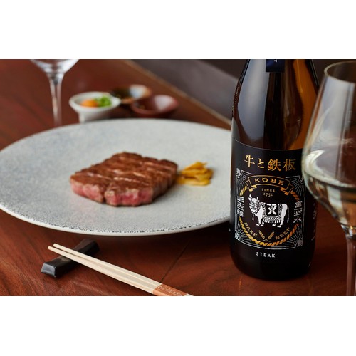 【兵庫県】 安福又四郎商店 牛と鉄板 STEAK 720ml