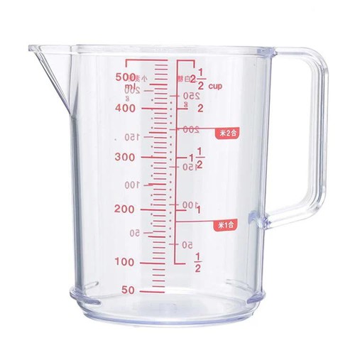 耐熱計量カップ 日本製 500ml ホームコーディ