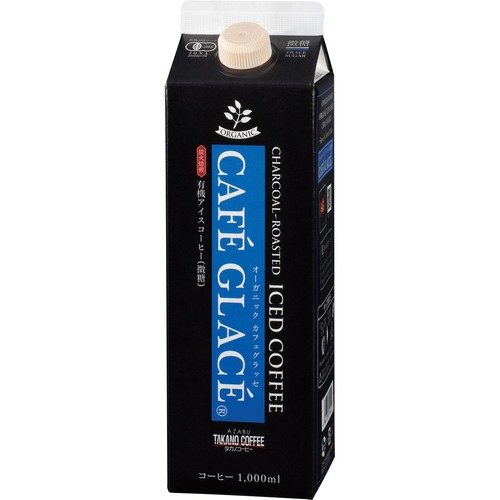 タカノコーヒー オーガニック カフェグラッセ 微糖 1000ml