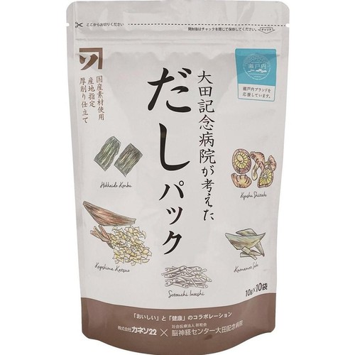 カネソ22 大田記念病院が考えただしパック 10g x 10袋入