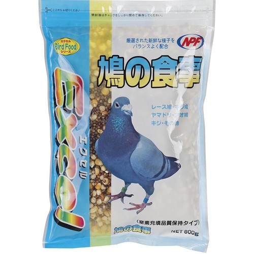 【ペット用】 ナチュラルペットフーズ エクセル 鳩の食事 600g