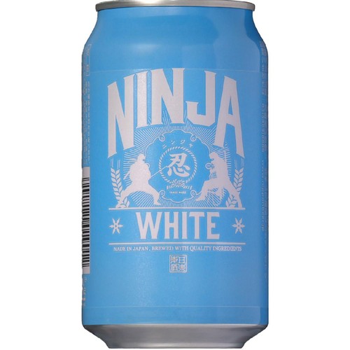 5%】 日本ビール 忍者ホワイト 350ml Green Beans | グリーンビーンズ