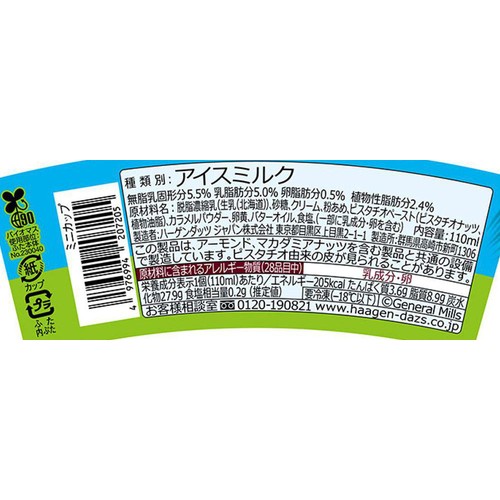 ハーゲンダッツ ジェラーティ ソルティキャラメル & ピスタチオ 110ml