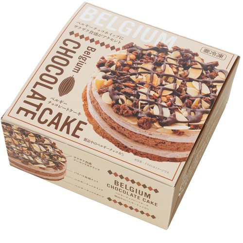 五洋 ベルギーチョコレートケーキ【冷凍】【4号ホール】 1個 (180g)
