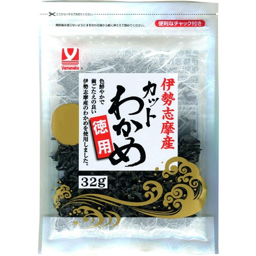 ヤマナカフーズ 伊勢志摩産カットわかめ 32g