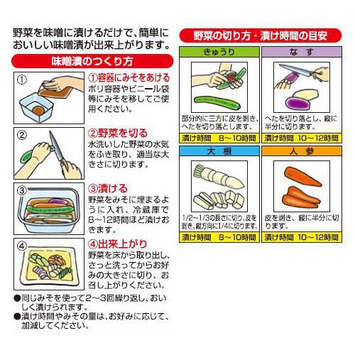 マルコメ 信州味噌漬の素  500g