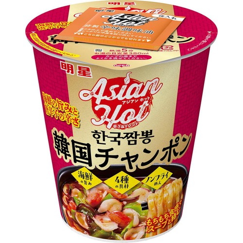 明星食品 韓国チャンポン 91g