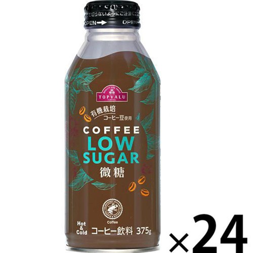 コーヒー 微糖 1ケース 375g x 24本 トップバリュ