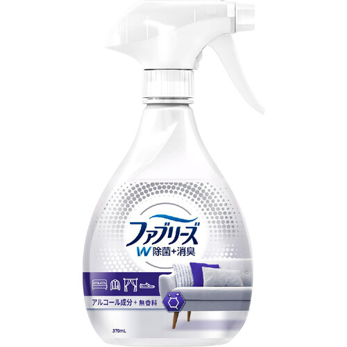 P&G ファブリーズW除菌 無香料 アルコール成分入り 370mL