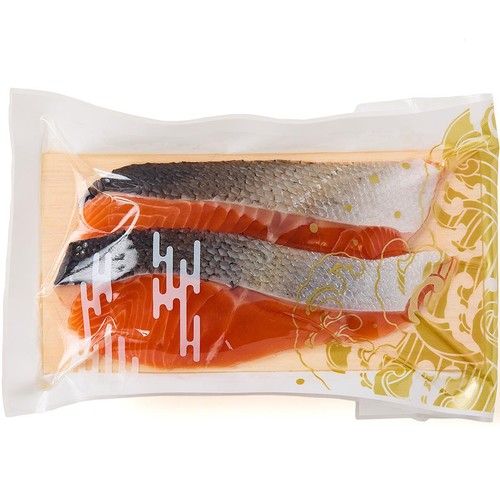 ［鮮度+］【冷蔵】 青森サーモン切身(加熱用・解凍・養殖) 180g(90g x 2切)