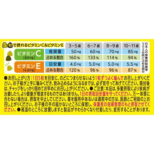 UHA味覚糖 グミサプリ KIDSやさいにプラス 20日分
