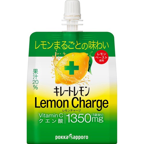 ポッカサッポロ キレートレモン レモンチャージゼリー 165g
