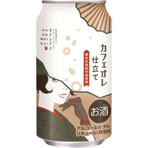 3%】 カクシアジ カフェオレ仕立て 350ml Green Beans | グリーン