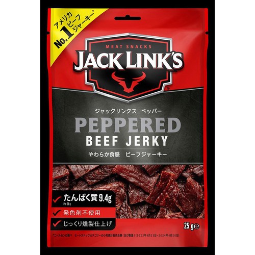 ジャックリンクス ビーフジャーキーペッパー 25g