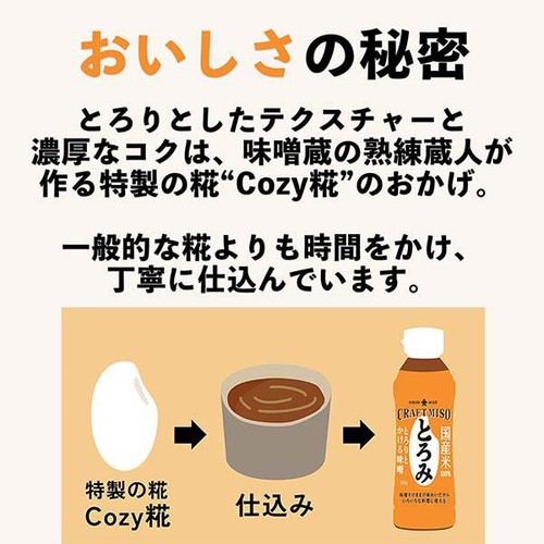 ひかり味噌 CRAFT MISO とろみ 370g