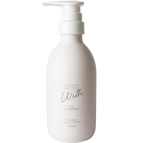 ママバター ウィズ 2in1 シャンプー 400mL Green Beans | グリーン