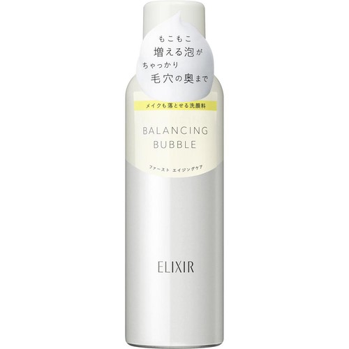 エリクシール ルフレ バランシング バブル (メイクも落とせる洗顔料) 165g