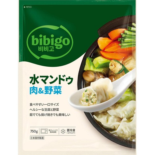 bibigo 水マンドゥ肉&野菜【冷凍】 750g